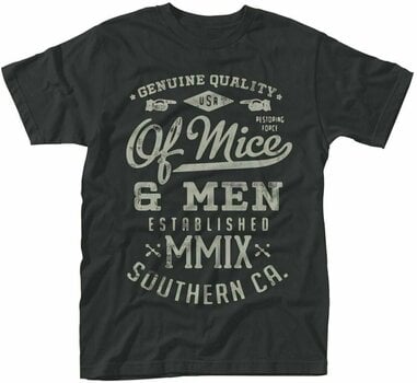 Majica Of Mice And Men Majica Genuine Black 2XL - 1