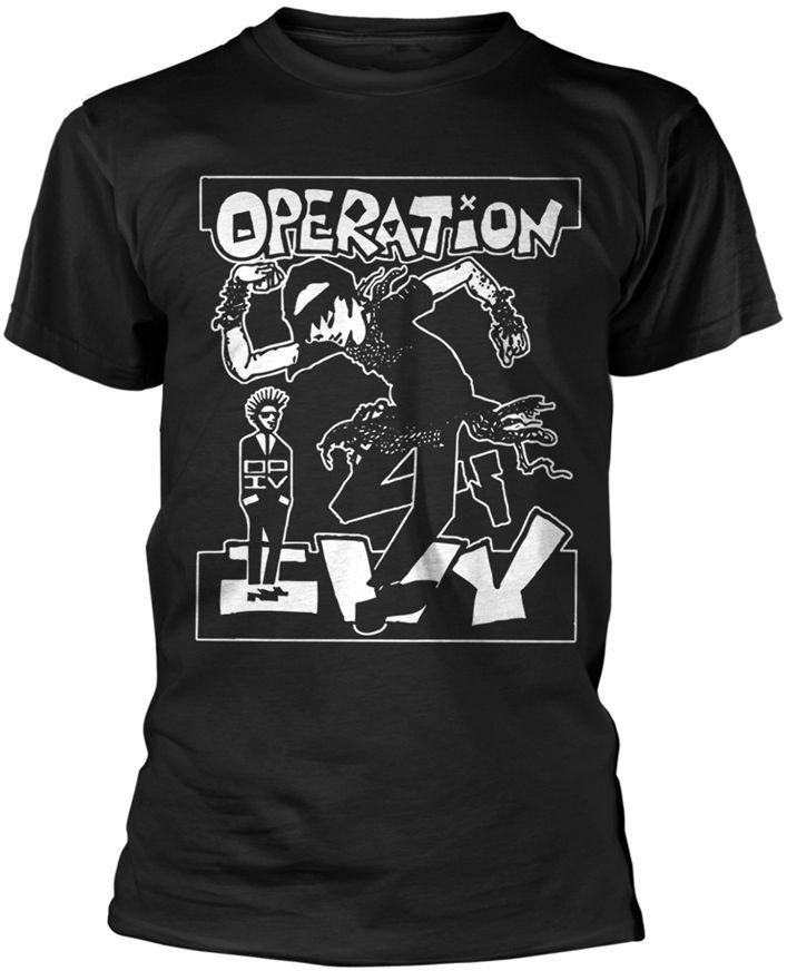 T-Shirt Operation Ivy T-Shirt Skankin' Black L