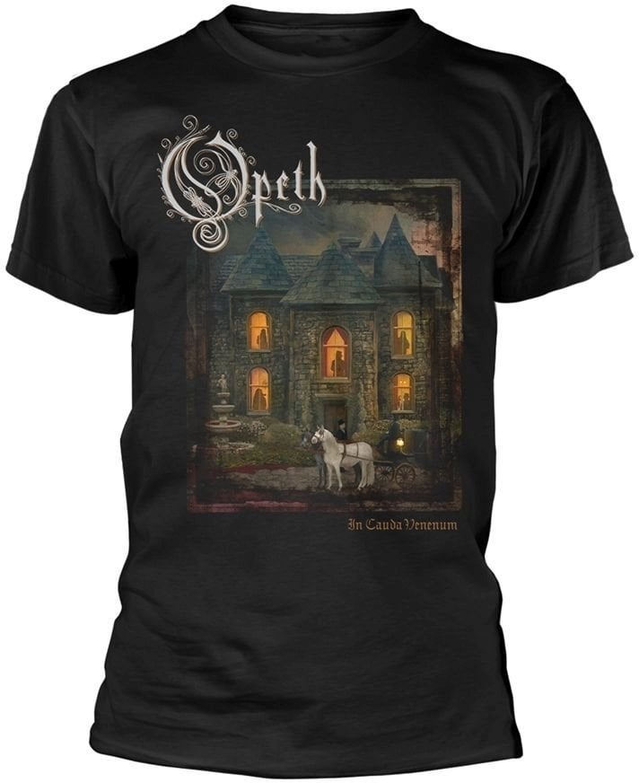Skjorta Opeth Skjorta In Cauda Venenum Herr Black M