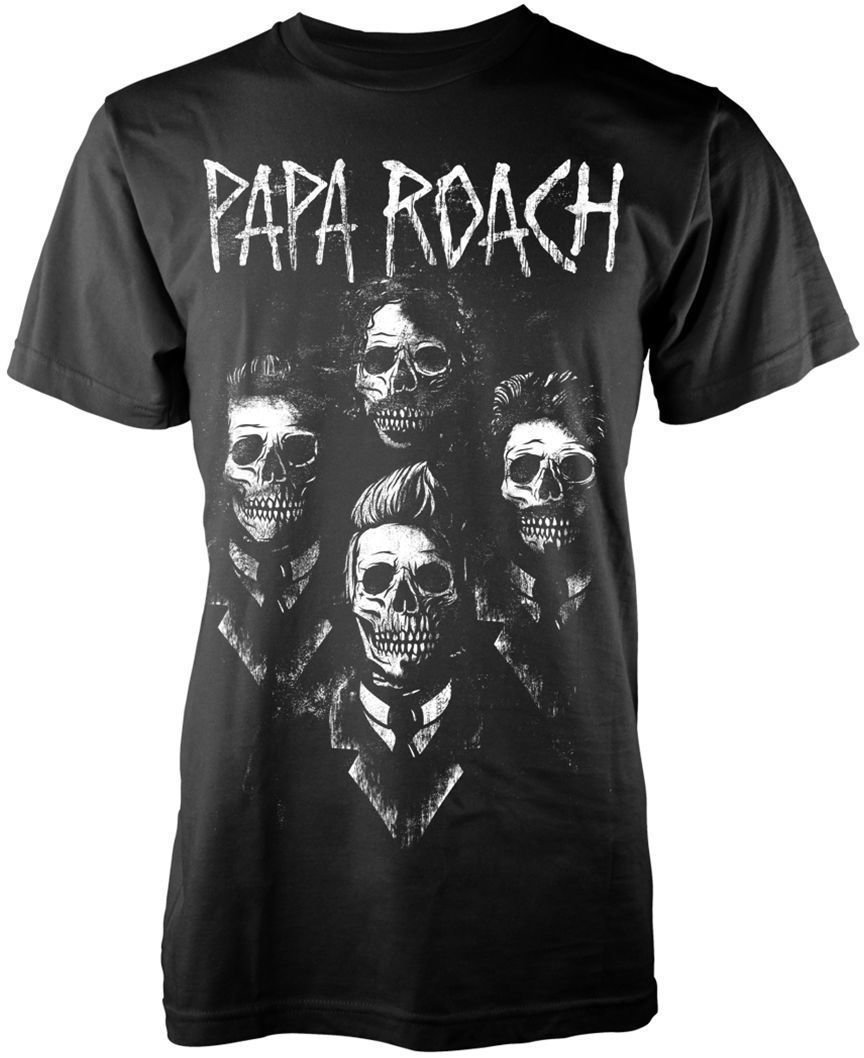 Риза Papa Roach Риза Portrait Мъжки Черeн M
