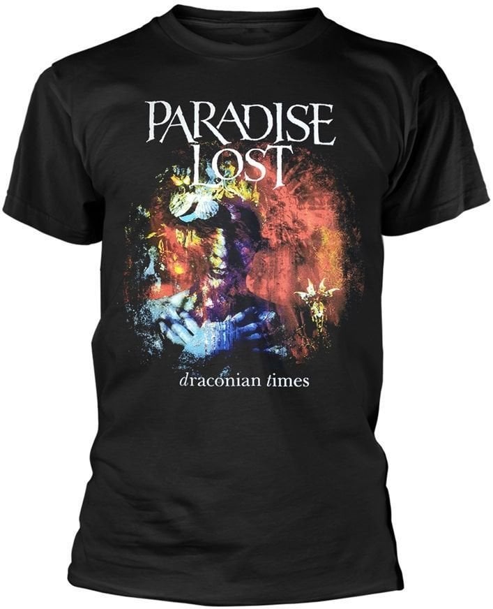 T-shirt Paradise Lost T-shirt Draconian Times Album Black S