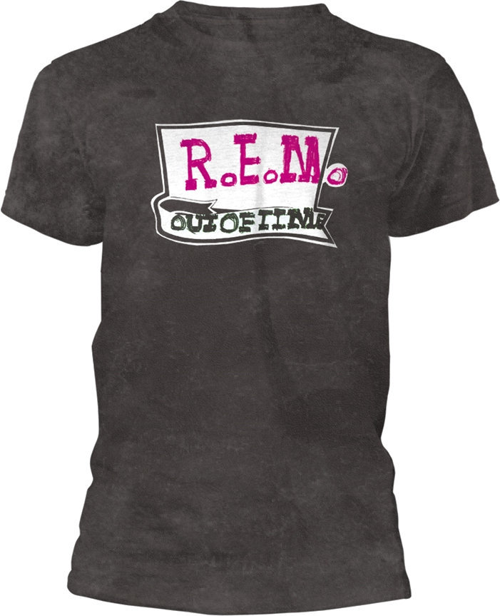 T-Shirt R.E.M. T-Shirt Out Of Time Charcoal S