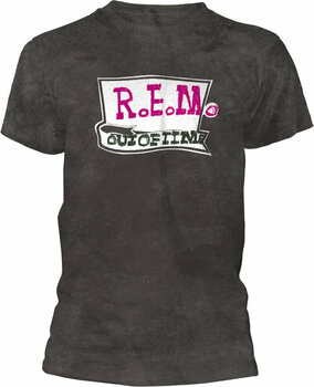 Tricou R.E.M. Tricou Out Of Time Bărbaţi Charcoal M - 1