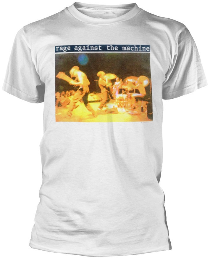T-shirt Rage Against The Machine T-shirt Anger Gift Masculino Branco S
