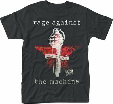Tricou Rage Against The Machine Tricou Bulls On Parade Mic Black L - 1