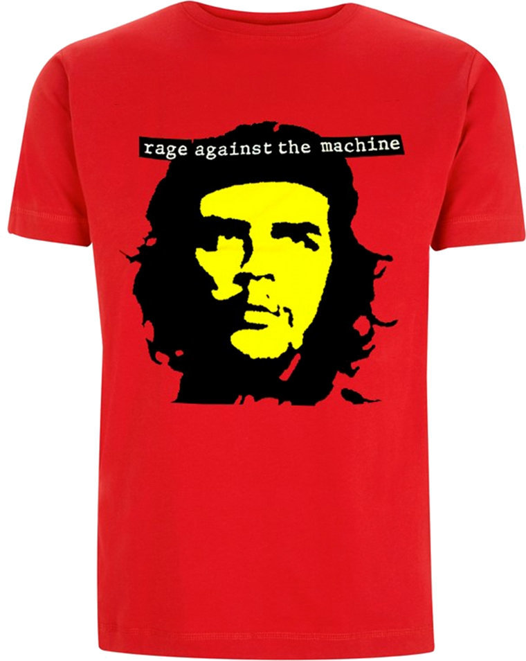 Camiseta de manga corta Rage Against The Machine Camiseta de manga corta Che Hombre Rojo S