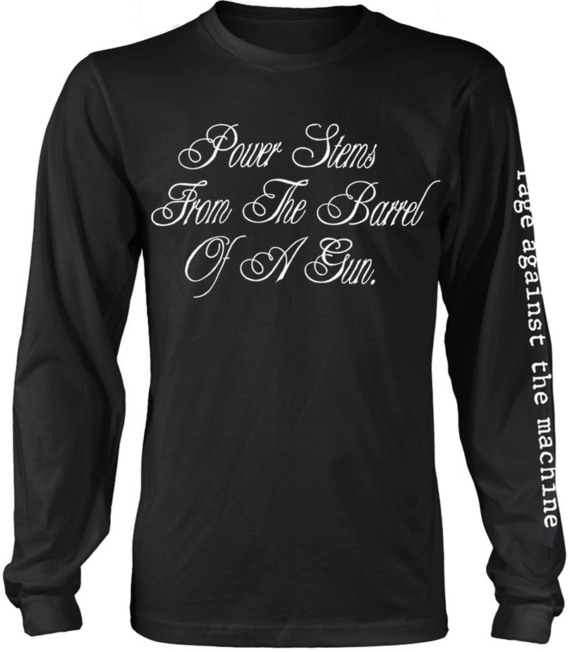 T-shirt Rage Against The Machine T-shirt Power Stems Homme Black 2XL