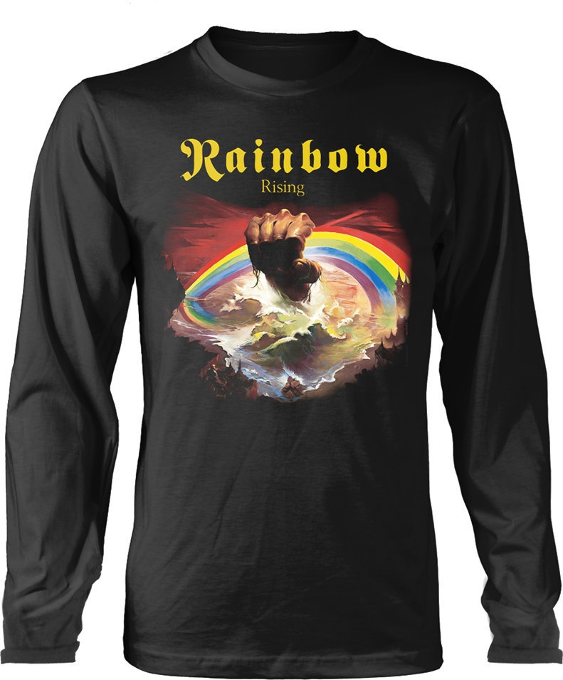 T-Shirt Rainbow T-Shirt Rising Schwarz S