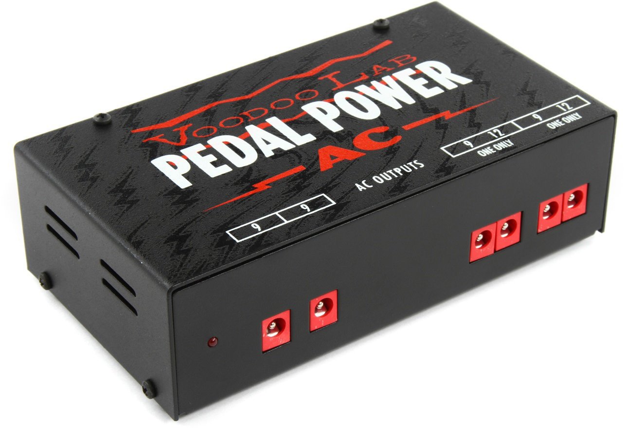 Adaptador de alimentação elétrica Voodoo Lab Pedal Power AC Adaptador de alimentação elétrica