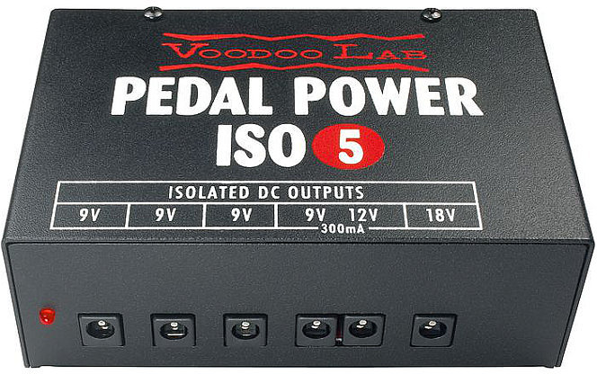 Adaptador de fuente de alimentación Voodoo Lab Pedal Power ISO-5 Adaptador de fuente de alimentación