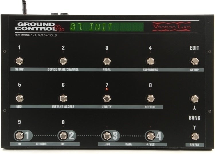 Pédalier pour ampli guitare Voodoo Lab Ground Control Pro Pédalier pour ampli guitare