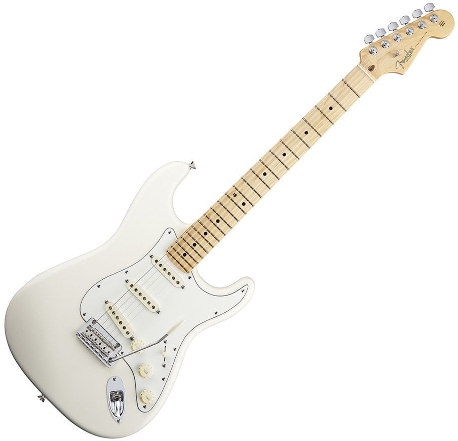 E-Gitarre Fender American Special Stratocaster MN Olympic White