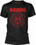 Camiseta de manga corta Rambo Camiseta de manga corta First Blood 1982 Negro M