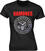 Риза Ramones Риза Red Text Seal Logo Black 2XL