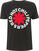 Camiseta de manga corta Red Hot Chili Peppers Camiseta de manga corta Classic Asterisk Negro S