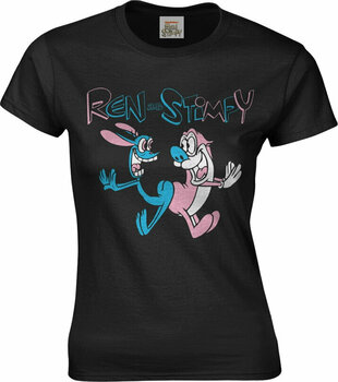 Tricou Ren And Stimpy Tricou Bum Bump Black M - 1