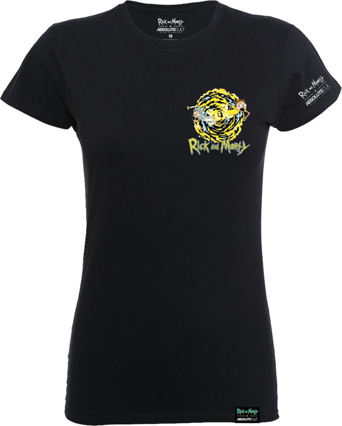 Košulja Rick And Morty X Absolute Cult Morty Portal Pocke Black M Košulja