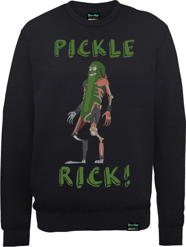 Hoodie Rick And Morty Hoodie X Absolute Cult Pickle Rick Schwarz S