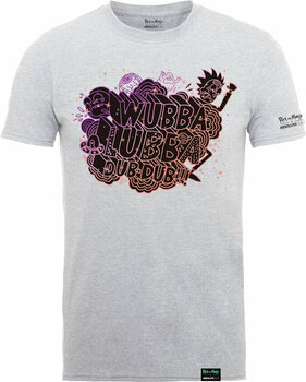Majica Rick And Morty Majica X Absolute Cult Wubba Lubba Heather Grey XL - 1