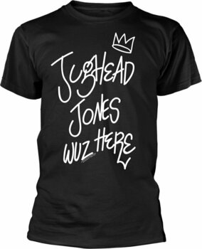 T-shirt Riverdale T-shirt Jughead Wuz Here Masculino Black S - 1