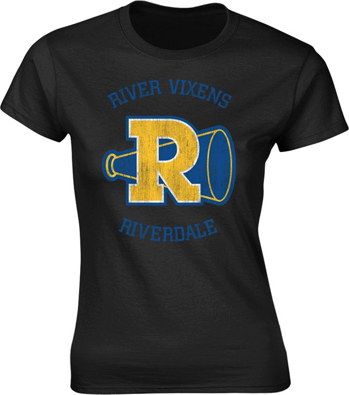 T-Shirt Riverdale T-Shirt River Vixens Black L
