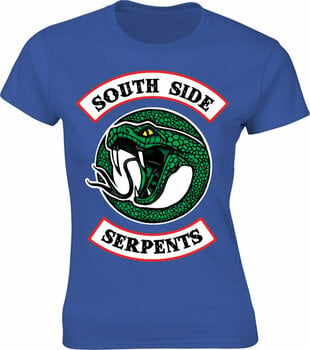 Maglietta Riverdale Maglietta Southside Serpents Femminile Blue 2XL - 1