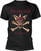 Tricou Running Wild Tricou Under Jolly Roger Crossbones Black M