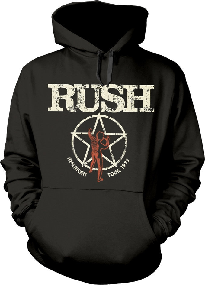 Hoodie Rush Hoodie American Tour 1981 Black 2XL