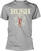 Cămăși muzicale și de film: Rush Tricou American Tour 1977 Gri L Tricou Rush Tricou American Tour 1977 Gri L