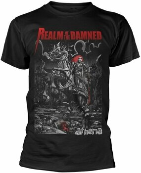 T-shirt Plan 9 T-shirt Realm Of The Damned Horse Homme Black M - 1