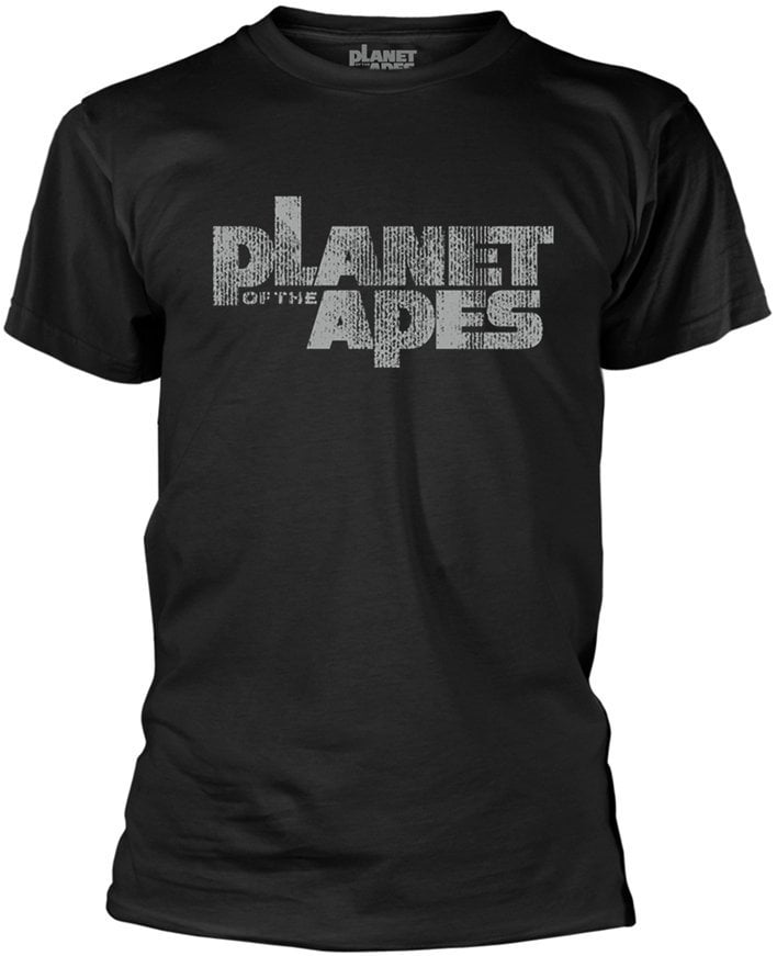 T-Shirt Planet Of The Apes T-Shirt Distress Logo Black S