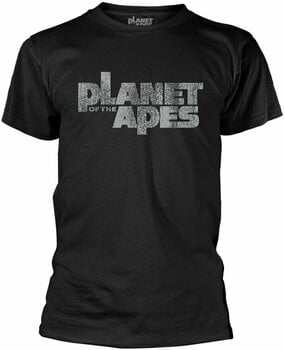 T-shirt Planet Of The Apes T-shirt Distress Logo Homme Black S - 1