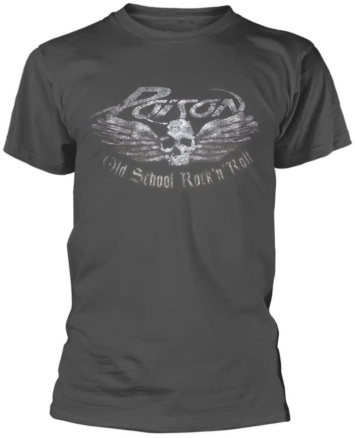 Tricou Poison Tricou Old School Gri L
