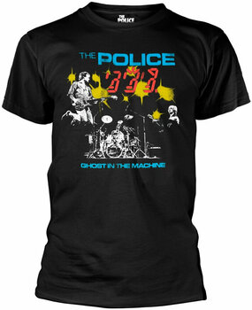 Camiseta de manga corta The Police Camiseta de manga corta Ghost In The Machine Negro S - 1