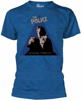 Shirt The Police Shirt Zenyatta Album Cover Heren Blue M - 1