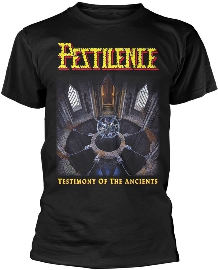 Camiseta de manga corta Pestilence Camiseta de manga corta Testimony Of The Ancients Black 2XL