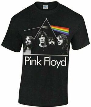 T-Shirt Pink Floyd T-Shirt The Dark Side Of The Moon Band Male Black S - 1