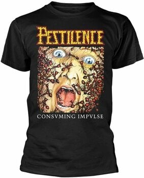 Риза Pestilence Риза Consuming Impulse Мъжки Black XL - 1