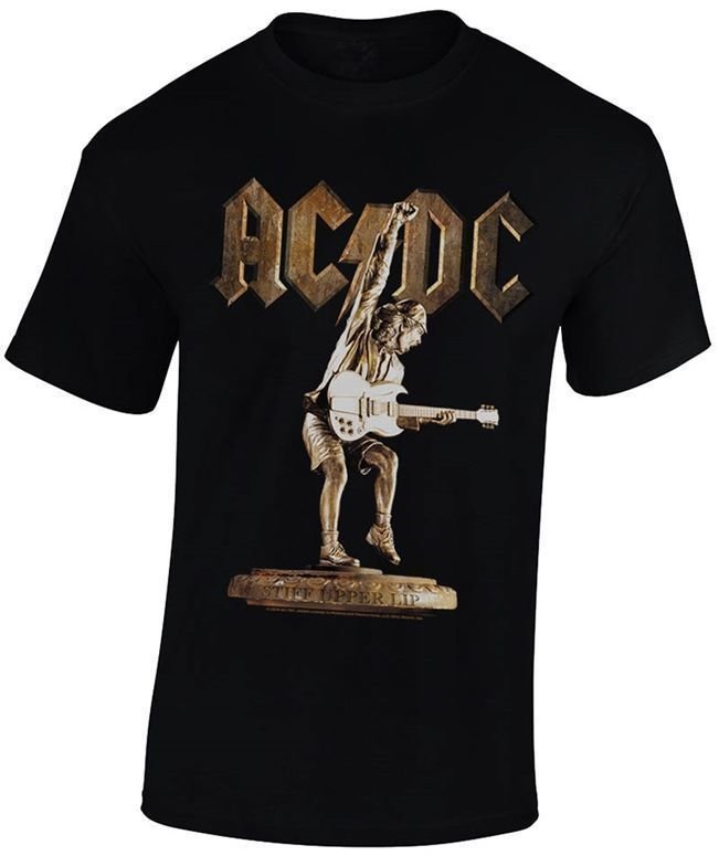 T-Shirt AC/DC T-Shirt Stiff Upper Lip Black S