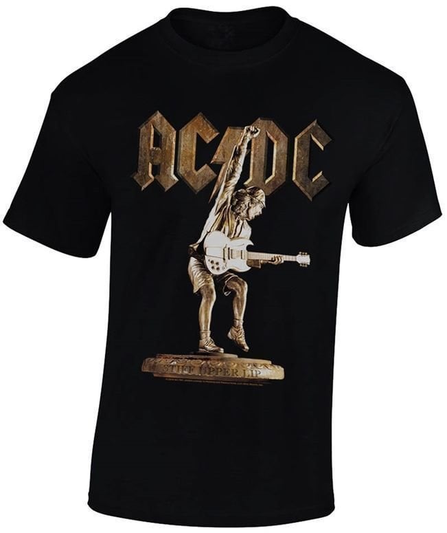 Košulja AC/DC Košulja Stiff Upper Lip Muška Black M