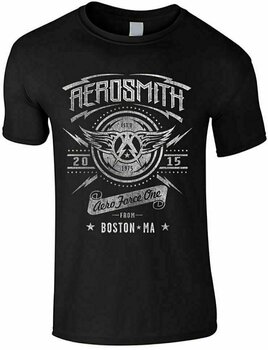 Camiseta de manga corta Aerosmith Aero Force One Black XL Camiseta de manga corta - 1