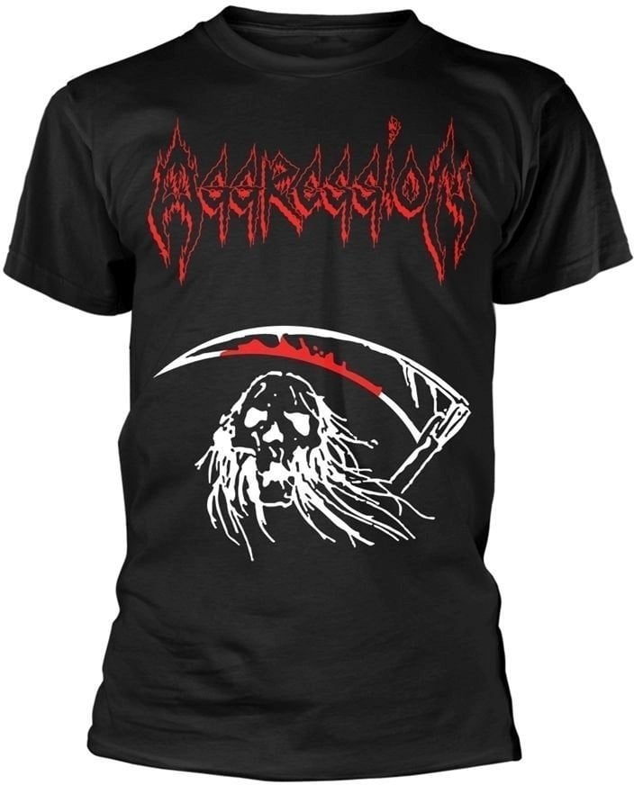 T-Shirt Aggression T-Shirt Aggression By The Reaping Hook Herren Black S