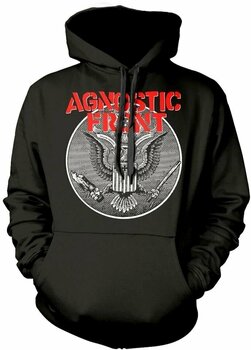 Hoodie Agnostic Front Hoodie Against All Eagle Black 2XL - 1