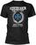 Camiseta de manga corta Agnostic Front Blue Iron Cross Black S Camiseta de manga corta