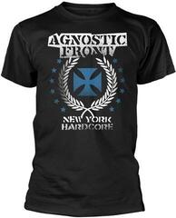T-shirt Agnostic Front Blue Iron Cross Black L T-shirt