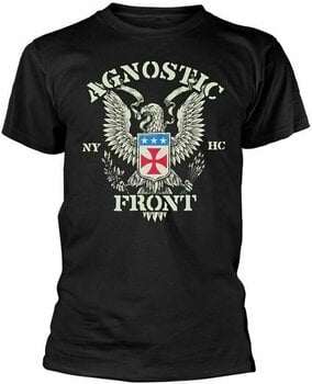 Shirt Agnostic Front Shirt Eagle Crest Heren Black S - 1