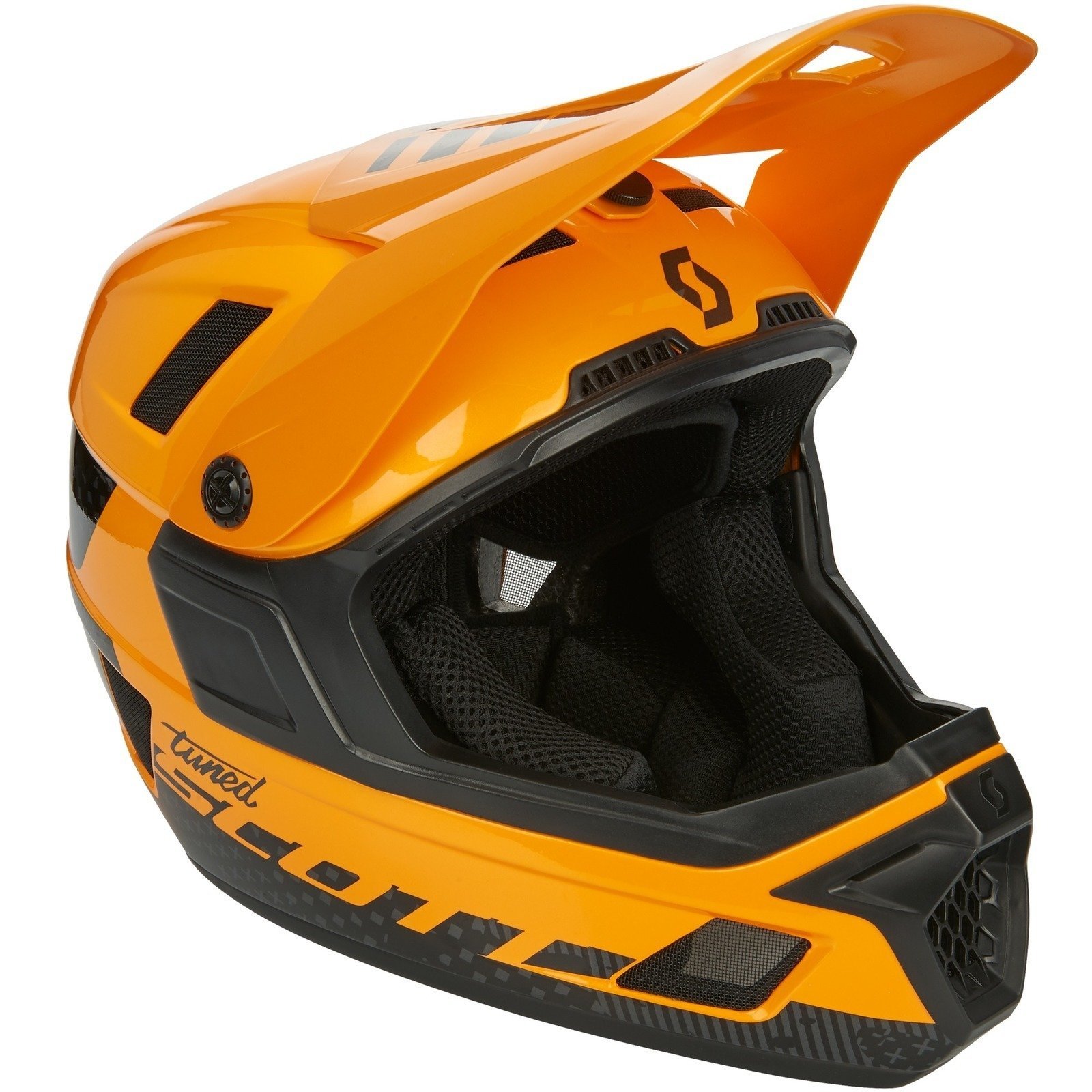 Bike Helmet Scott Nero Plus Fire Orange M Bike Helmet