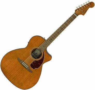 Guitare acoustique-électrique Fender FSR Newporter Player WN Mocha - 1