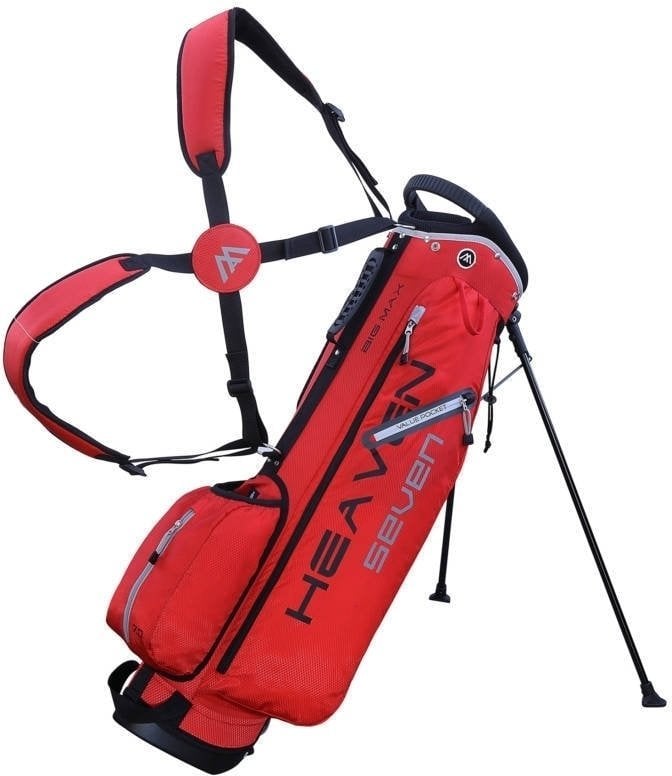 Чантa за голф Big Max Heaven 7 Red/Silver Чантa за голф