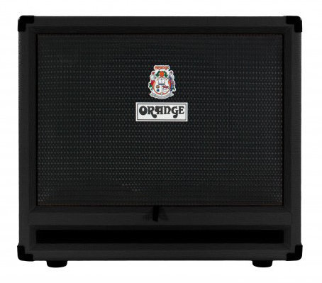 Bass Cabinet Orange OBC212 Isobaric Bass Guitar Speaker Cabinet Black